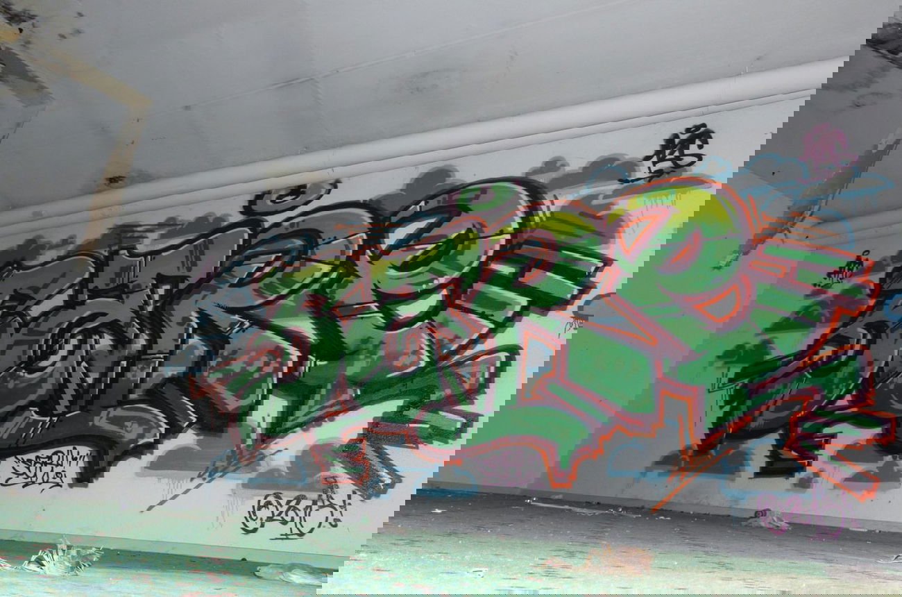 Graffiti Wall in Homburg - Photo by ERAS43 - SARE, HFC, 126 (2015)