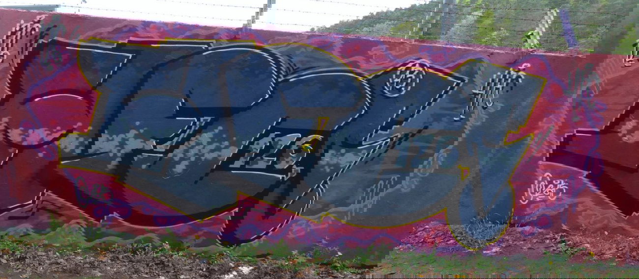 Graffiti Wall in Homburg - Photo by ERAS43 - HFC, 126, the (2015)