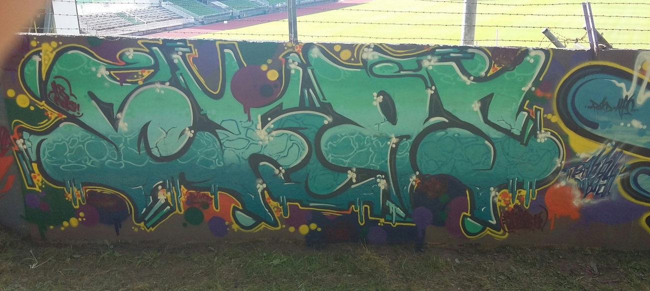 Graffiti Wall in Germany - Photo by ERAS43 - Eras43, HFC, OTS (2016)