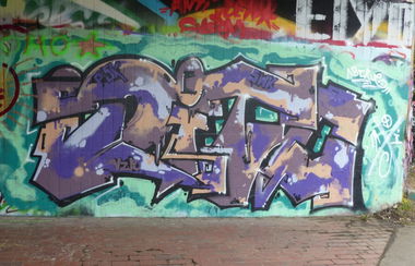 Graffiti Wall in Saarbrücken - Photo by ERAS43 - DITC, PSK, VZA (2015)