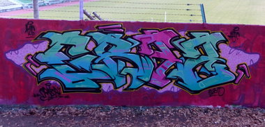 Graffiti Wall in Saarpfalz-Kreis - Photo by ERAS43 - ERASER, 43, HFC; (2015)
