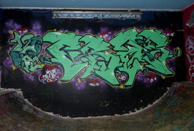 Graffiti Wall - Photo by ERAS43 - ERASER, 43, HFC (2015)