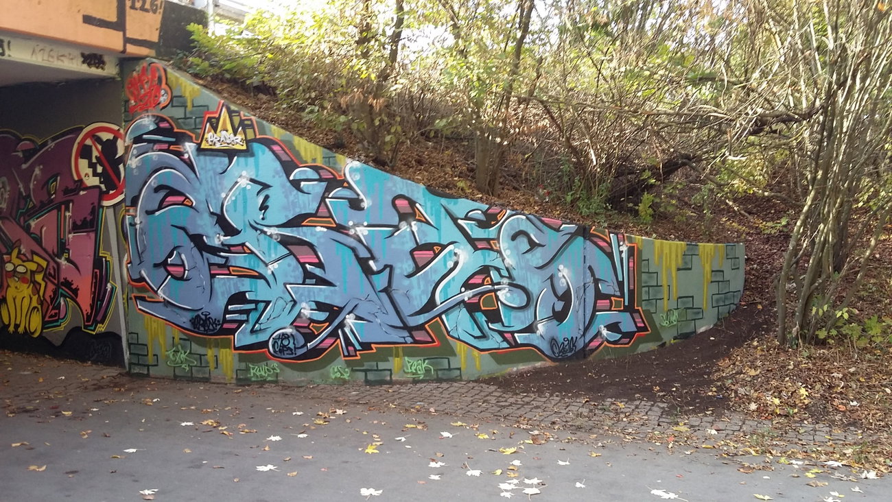 Graffiti Wall - Photo by ERAS43 - Eras43, HFC, OTS (2016)