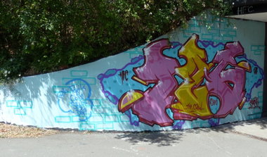 Graffiti Wall - Photo by ERAS43 - 126-the-CREW, ERASER43, HFC (2015)