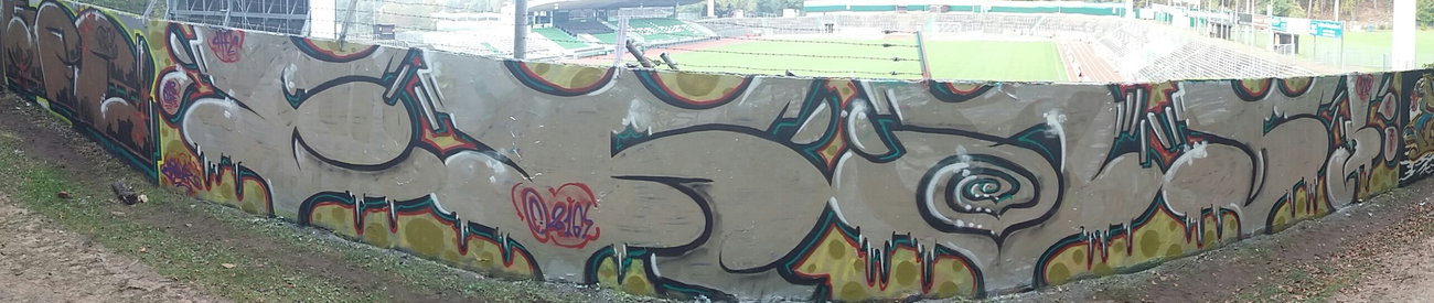 Graffiti Wall - Photo by ERAS43 - Eras43, HFC, OTS (2016)