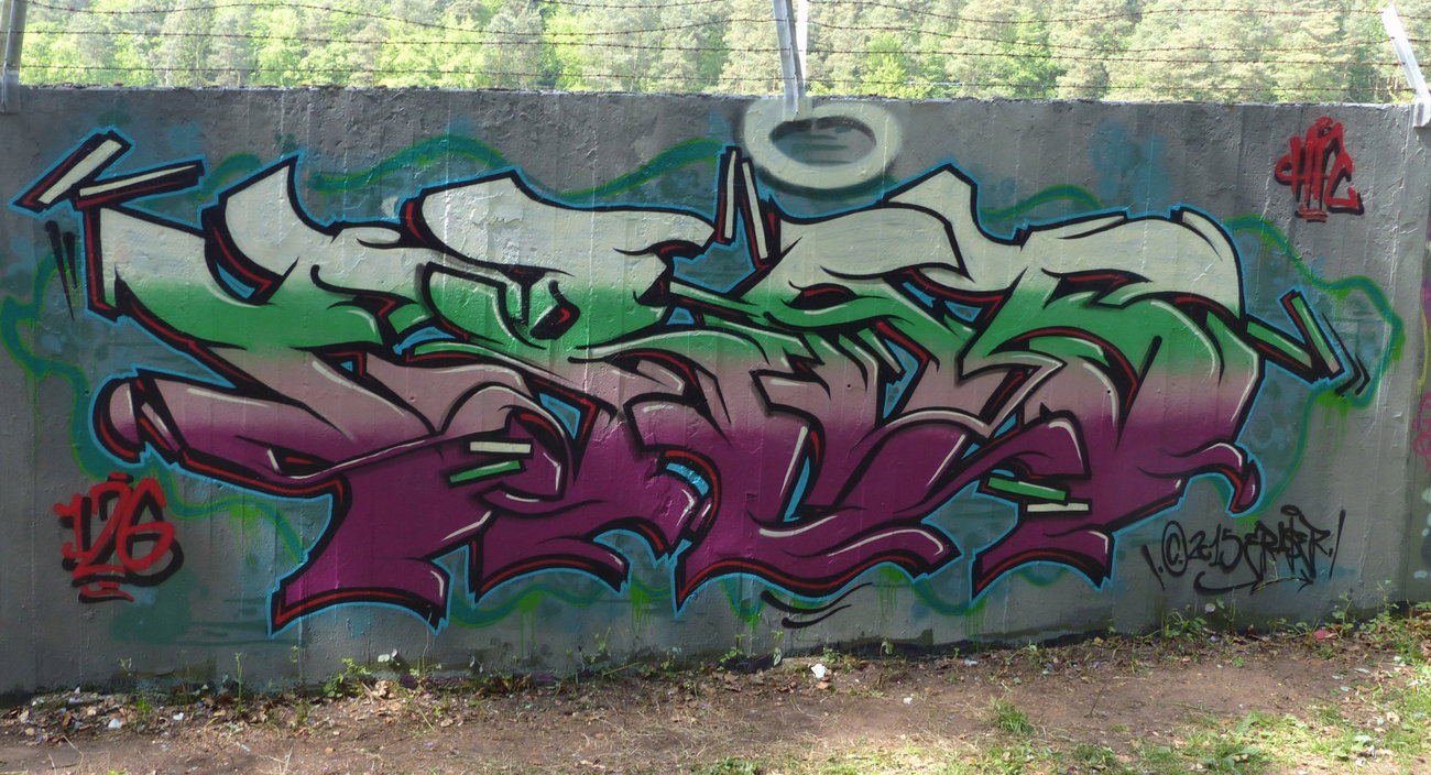 Graffiti Wall - Photo by ERAS43 - ERAS, 43, Homburg's