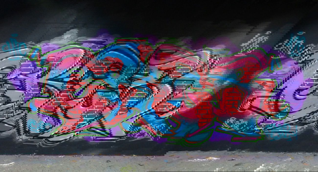 Graffiti Wall in Homburg - Photo by ERAS43 - ERASER, 43, HFC (2015)