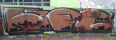 Graffiti Wall - Photo by ERAS43 - HFC, 126KRU (2016)