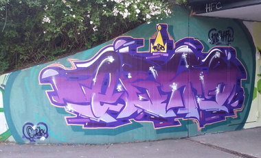 Graffiti Wall - Photo by ERAS43 - Eras43, HFC, OTS (2016)