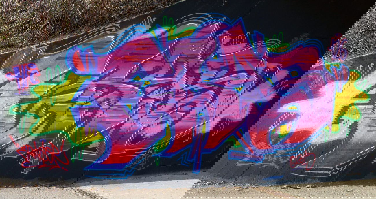 Graffiti Wall in Homburg - Photo by ERAS43 - ERASER, 43, HFC (2015)