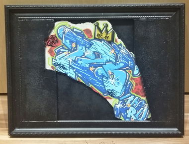 Graffiti Sketch in Saarland  - Photo by ERAS43 - 126KRU, Eras43, HFC (2016)