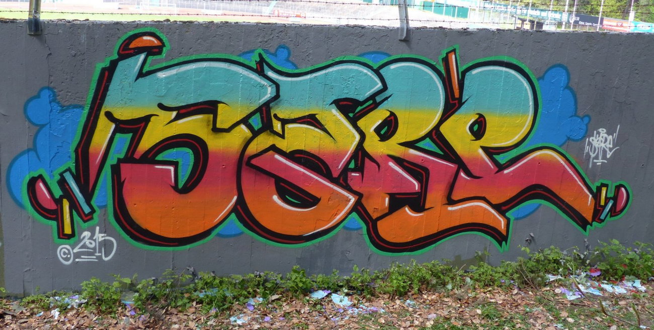 Graffiti Wall - Photo by ERAS43 - SARE (2015)
