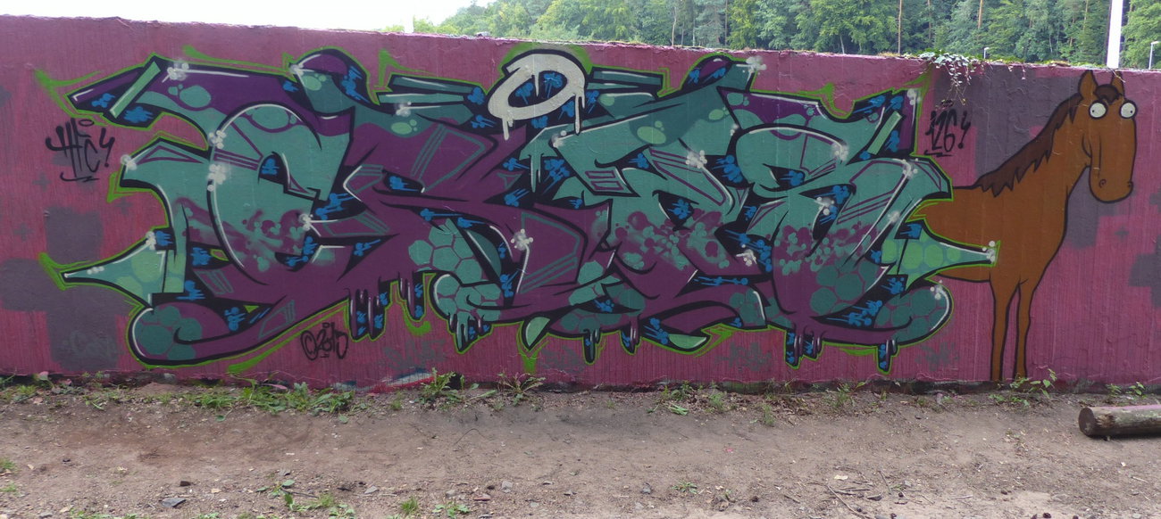 Graffiti Wall - Photo by ERAS43 - ERAS43, HFC, 126kru (2015)