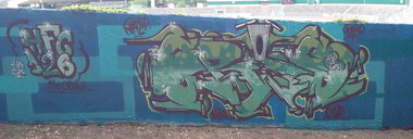 Graffiti Wall - Photo by ERAS43 - Eras43, HFC, OTS (2016)