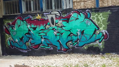 Graffiti Wall - Photo by ERAS43 - Eras43, HFC, OTS (2016)