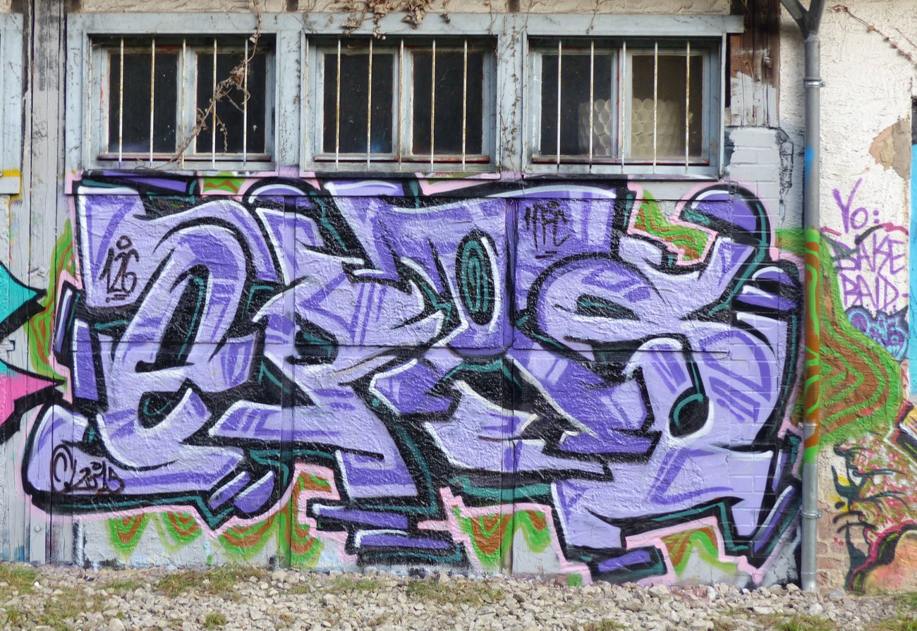 Graffiti Wall - Photo by ERAS43 - ERASER, 126, HFC (2015)