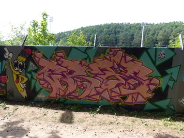Graffiti Wall - Photo by ERAS43 - ERAS43, HFC, 126 (2015)