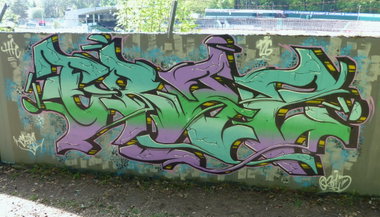Graffiti Wall - Photo by ERAS43 - ERAS, 43, HFC