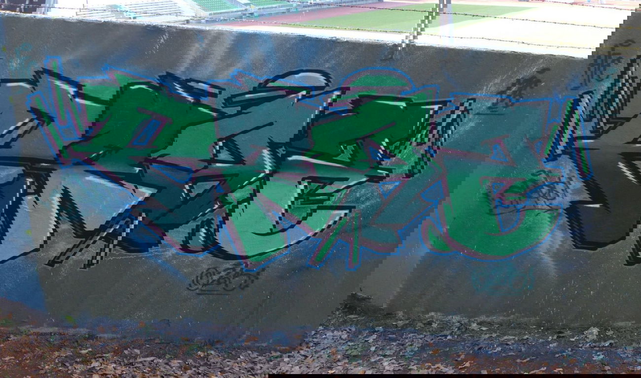 Graffiti Wall in Homburg - Photo by ERAS43 - ERAS, 43, HFC (2015)