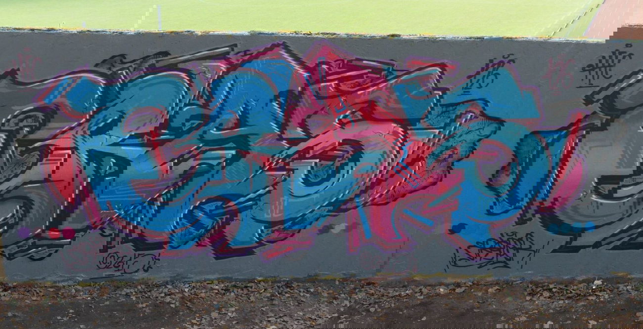 Graffiti Wall in Homburg - Photo by ERAS43 - ERASER, 43, HFC (2015)