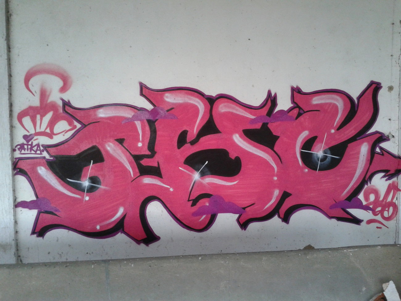 Graffiti Wall - Photo by ERENA - THC, RNA