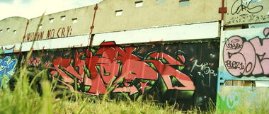 Graffiti Wall in Slovakia - Photo by EROTICS - MAIOR.SWOR.ERS