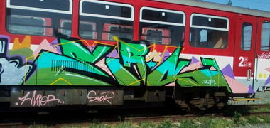 Graffiti in Slovakia - Photo by EROTICS - ERS