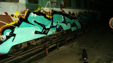 Graffiti Train - Photo by EROTICS - ERS (2013)