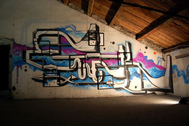 Graffiti Wall in Pula - Photo by ETIKeta (2013)