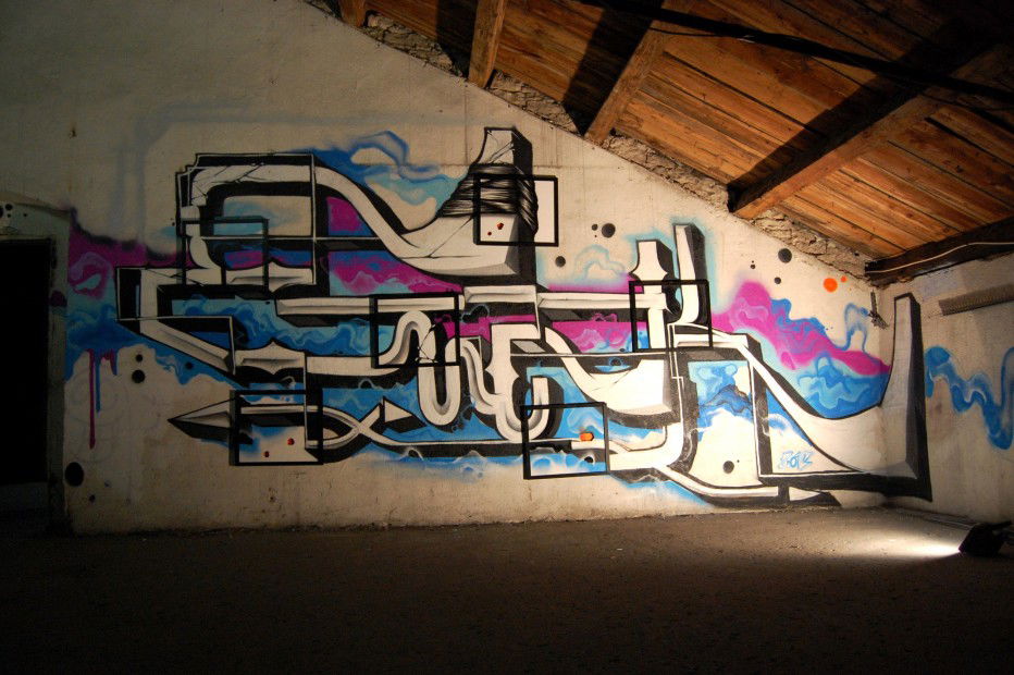 Graffiti Wall in Pula - Photo by ETIKeta (2013)