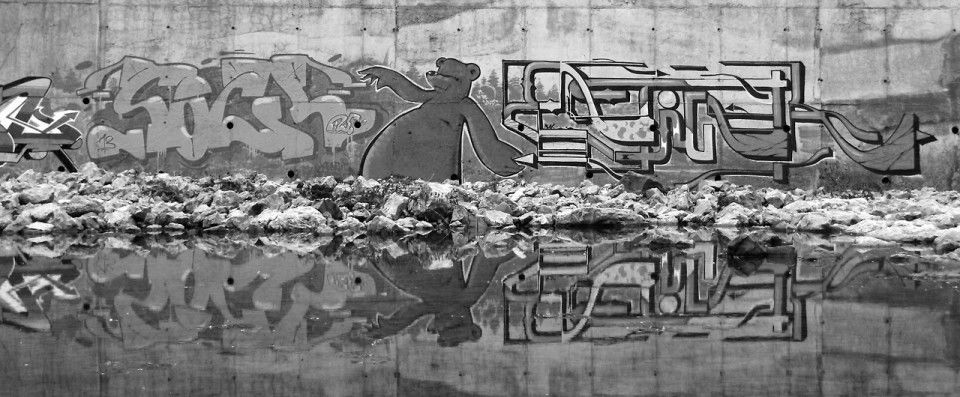 Graffiti Wall in Rijeka - Photo by ETIKeta (2013)