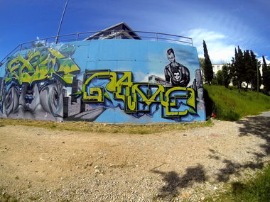 Graffiti Wall - Photo by ETIKeta (2014)