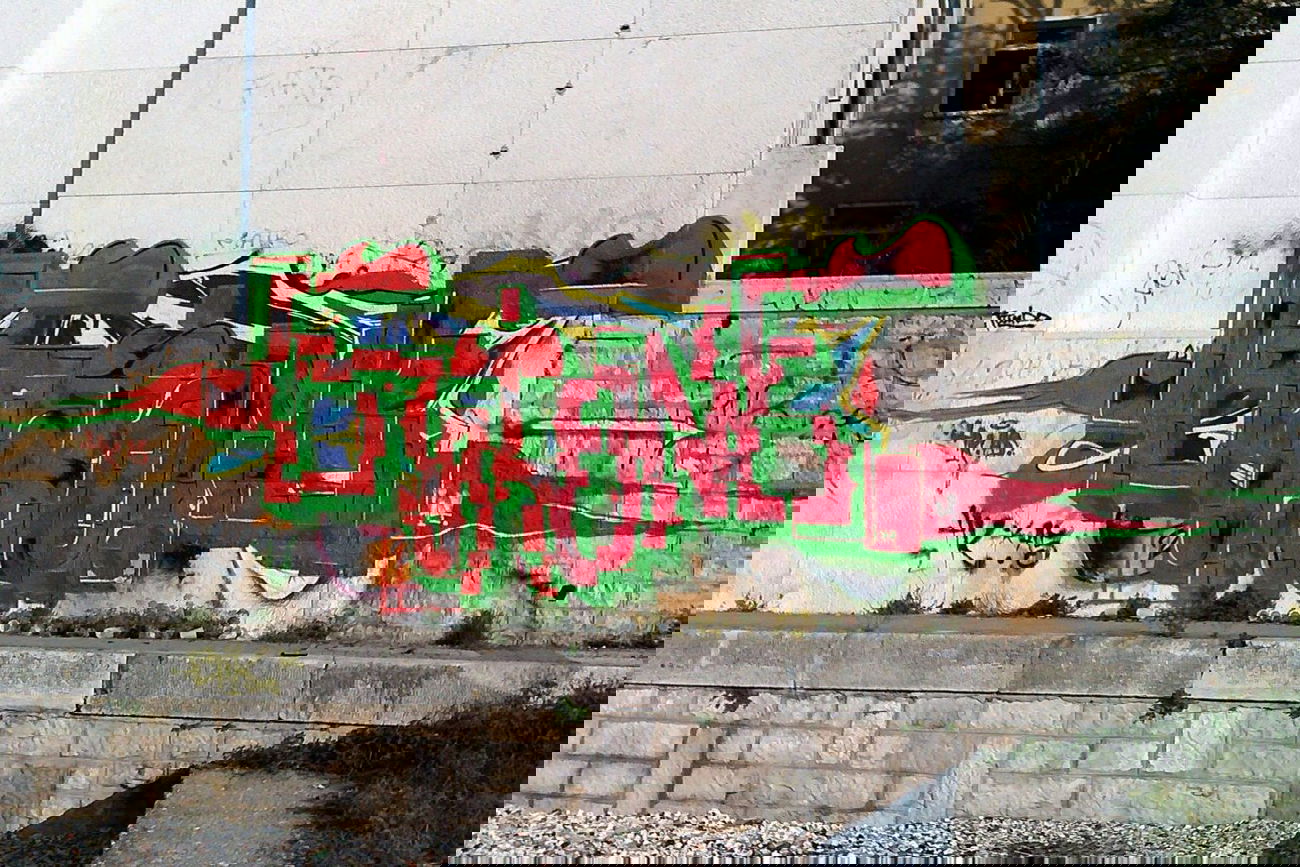 Graffiti Wall in Pula Croatia - Photo by ETIKeta (2014)