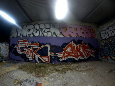 Graffiti Wall - Photo by ETIKeta - etik, spoke (2015)