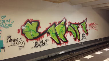 Graffiti Bombing in Deutschland - Photo by EWRAZ - srf