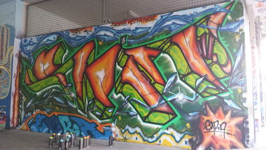 Graffiti Wall - Photo by EWRAZ - EMRA (2015)