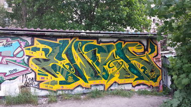Graffiti Wall - Photo by EWRAZ - srf, ewra (2015)