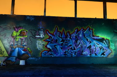 Graffiti Wall - Photo by EWRAZ - emra, srf, ske