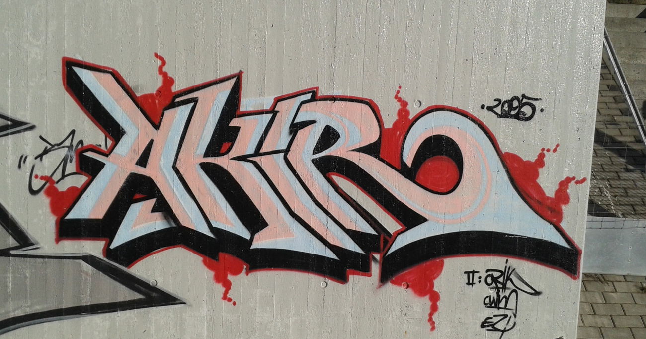 Graffiti Bombing in Seelow - Photo by EastGerman - akir, 2005, seelow (2005)