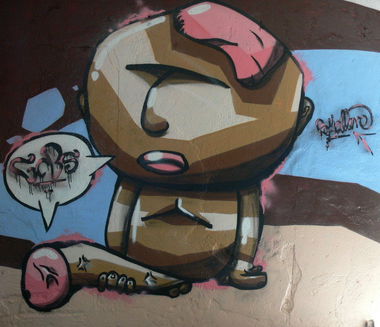 Graffiti Wall in Seelow - Photo by EastGermanGraff - royal-bone, EastgermanGraff, East (2014)