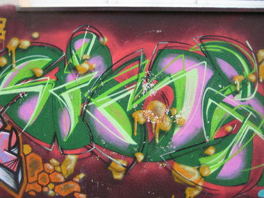 Graffiti Wall in Seelow - Photo by EastGermanGraff (?)