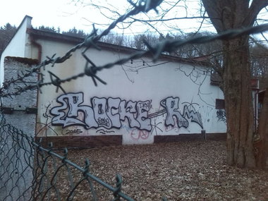 Graffiti Bombing - Photo by EastMonitor - ROKE, Roker, Prague