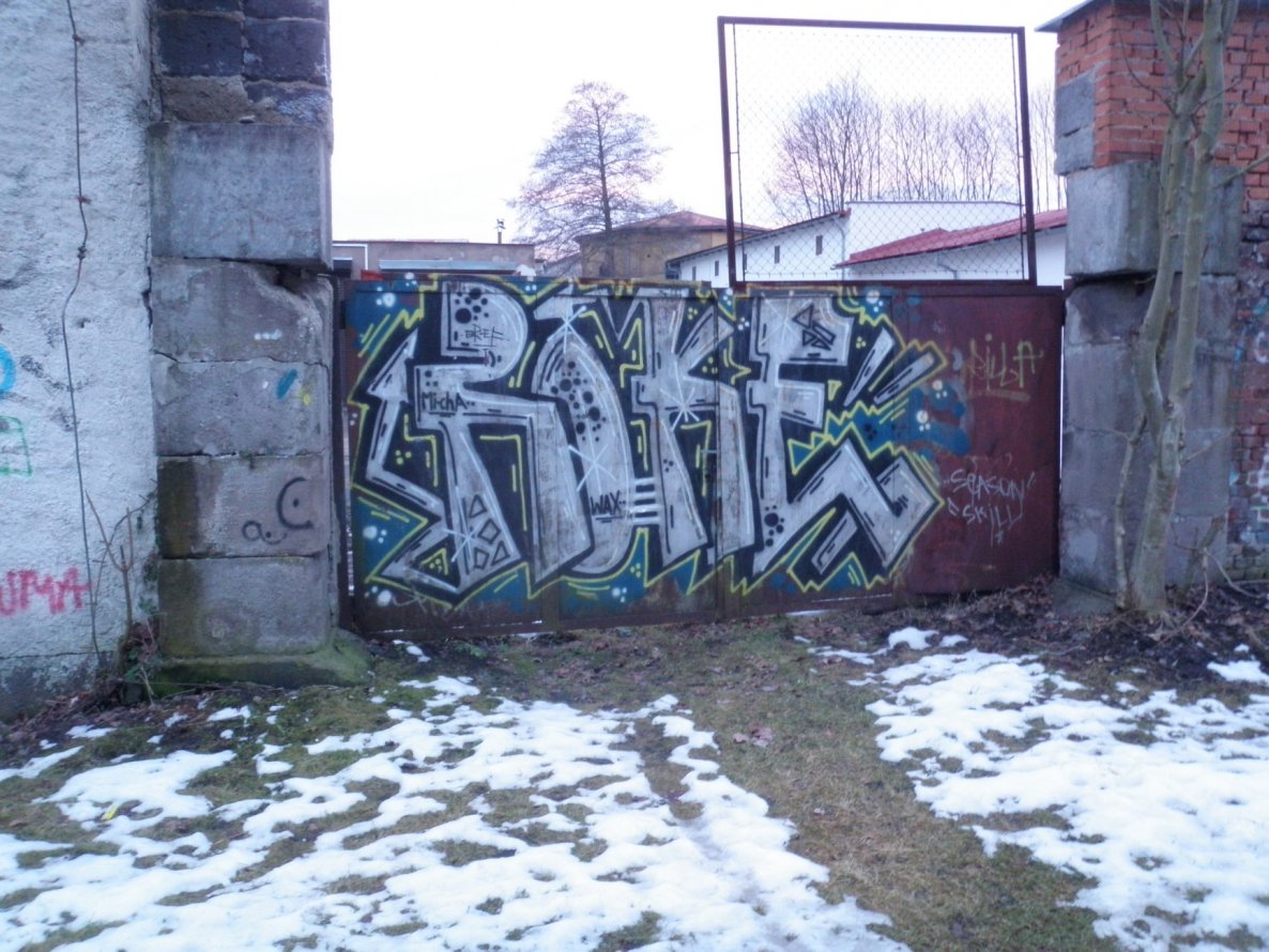 Graffiti Bombing - Photo by EastMonitor - ROKE
