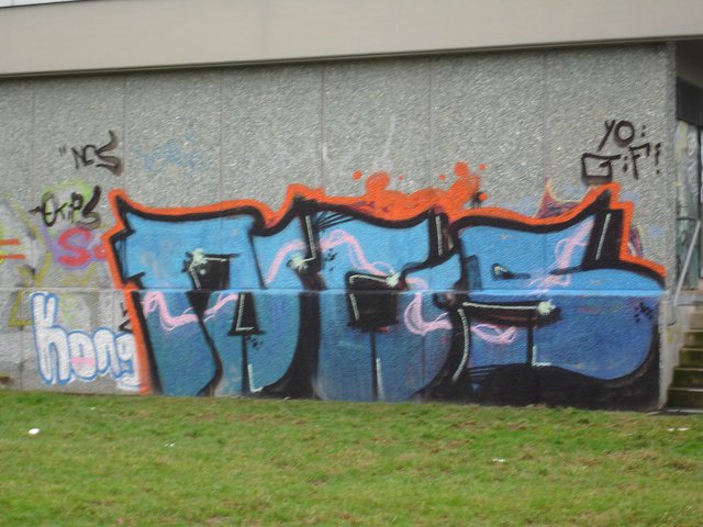 Graffiti Bombing - Photo by Eckes - NCS, Hanau