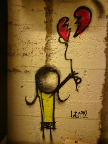 Graffiti Wall - Photo by Eckes - Aqua