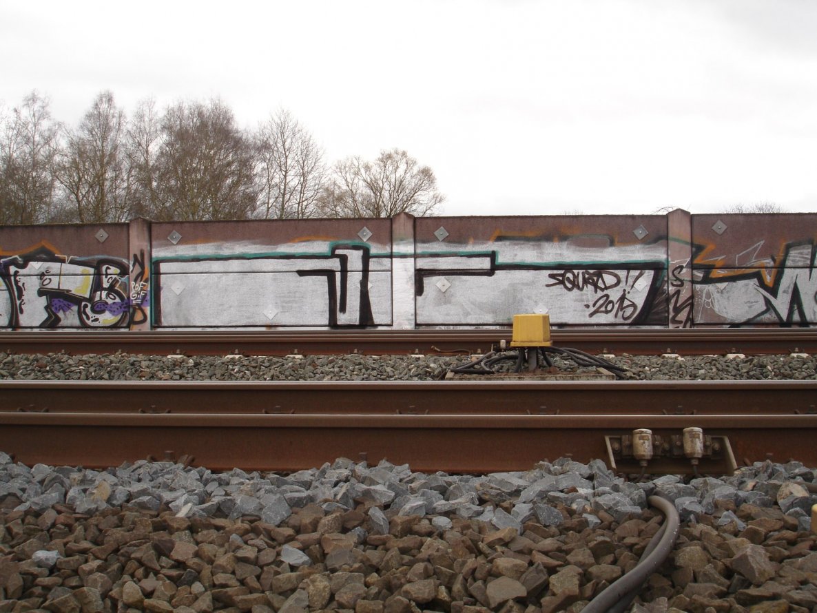 Graffiti Bombing - Photo by Eckes - NCS, PDF, Hanau
