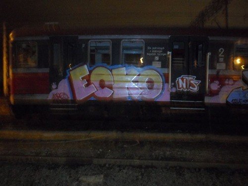 Graffiti Train in Stargard Szczeci?ski - Photo by Eckoo2 - 1