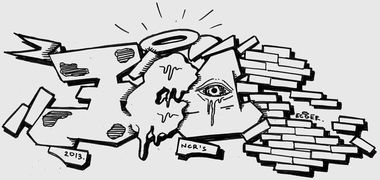 Graffiti Sketch - Photo by EcoetwO - Sketch, BW, black (2013)