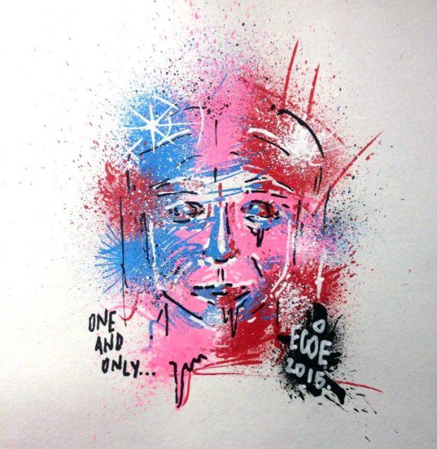 Graffiti Artwork in Vienna - Photo by EcoetwO - molotow, sketch, mixxed (2015)