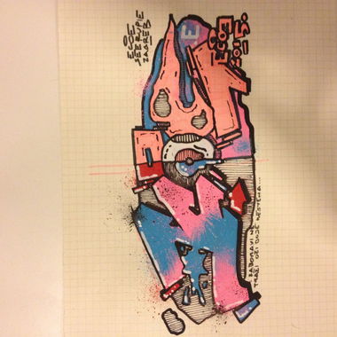 Graffiti Sketch - Photo by EcoetwO (2015)